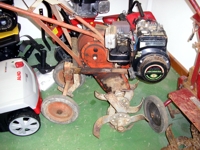 Merry Tiller rotovator with modern Kawasaki engine