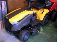 Stiga E300 38in battery side discharge mower