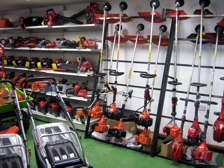 Mowers Strimmers Chainsaws Showroom